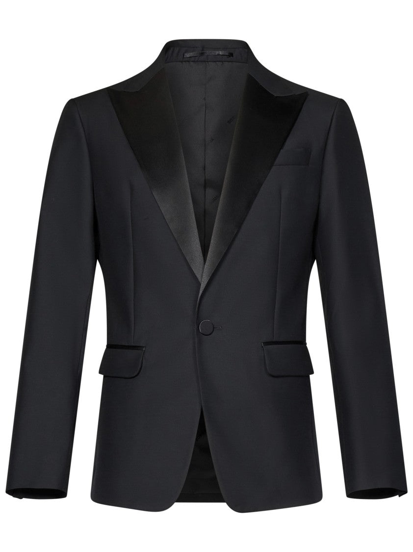 Dsquared2 Single-Breasted Suit With Satin Lapel
