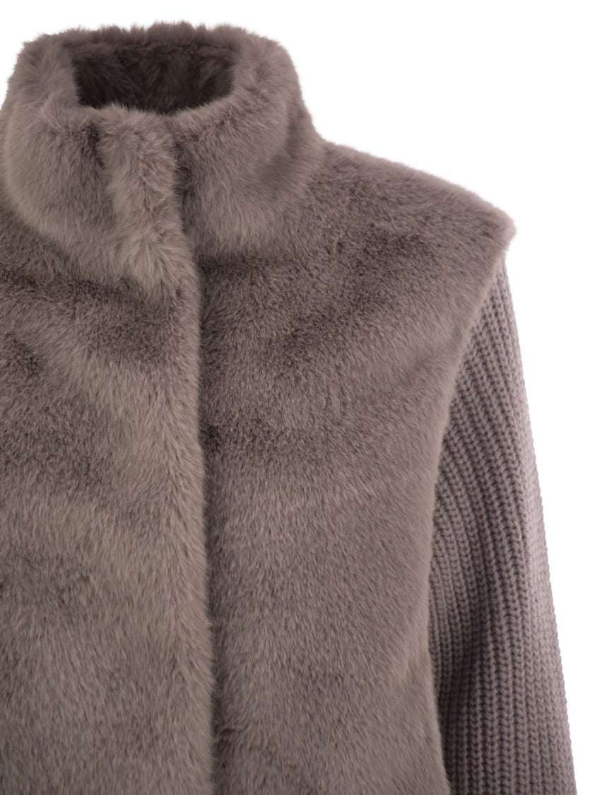 Herno Faux Fur Jacket