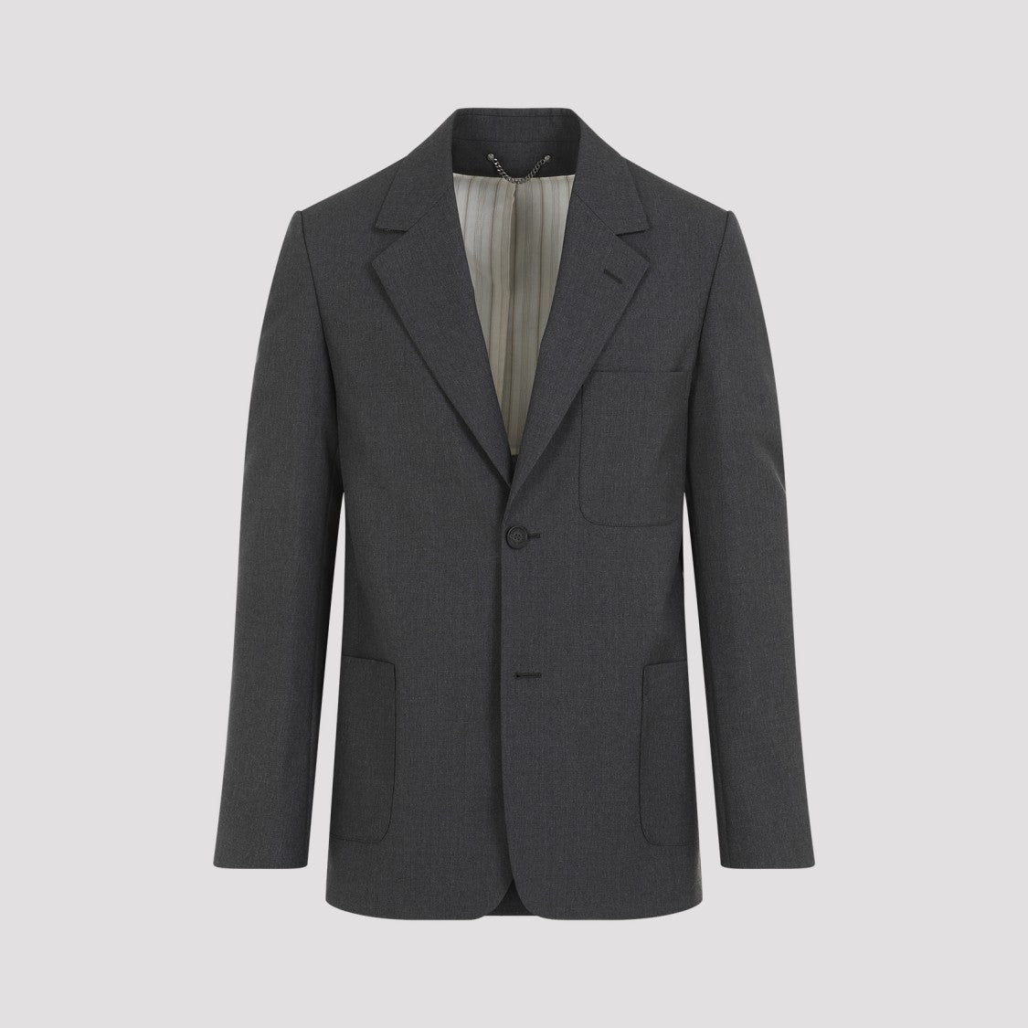 Golden Goose Men's Virgin Wool Jacket With Tailored Fit