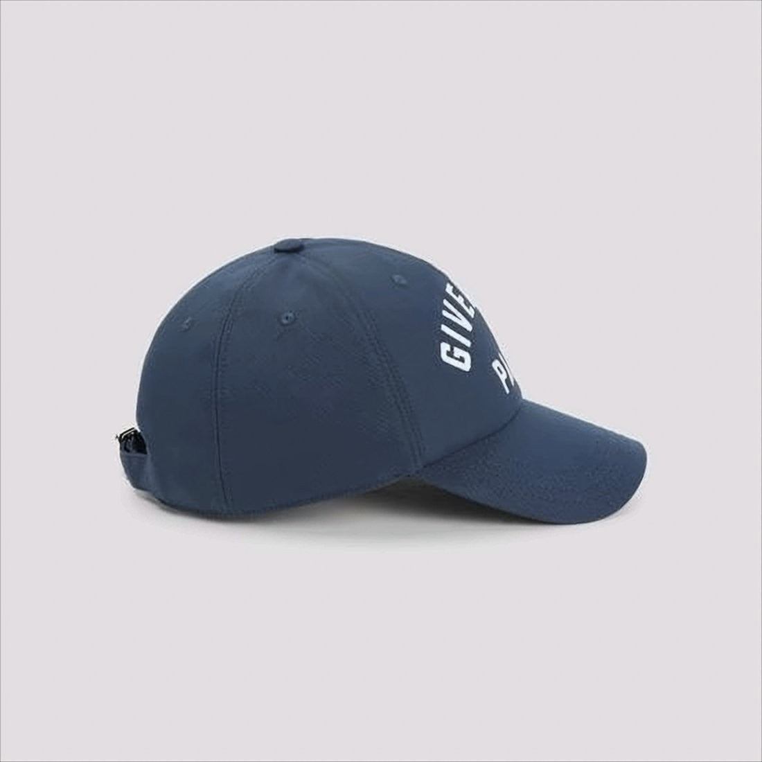 Givenchy Structured Cotton Baseball Cap With Arched Embroidery