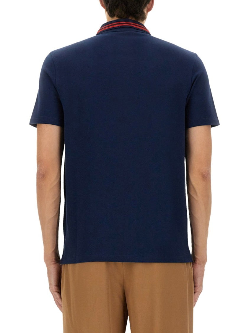 Valentino Polo Shirt With Vg Embroidery