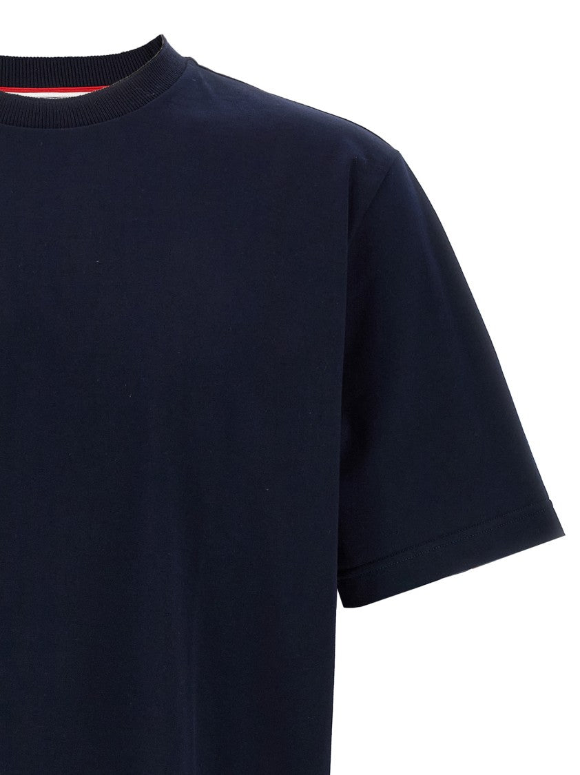 Thom Browne Rwb Knit Trim' T-Shirt