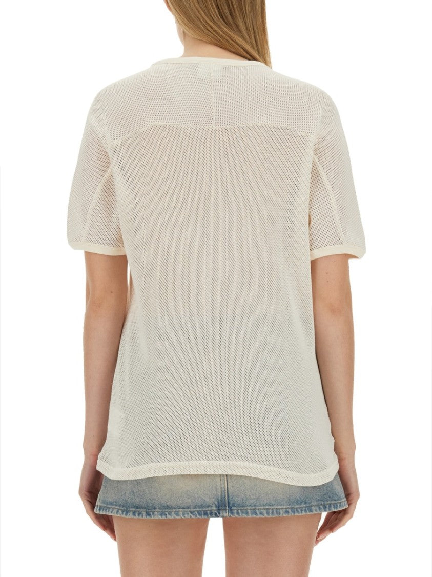 Courrèges Sporty V-Neck T-Shirt