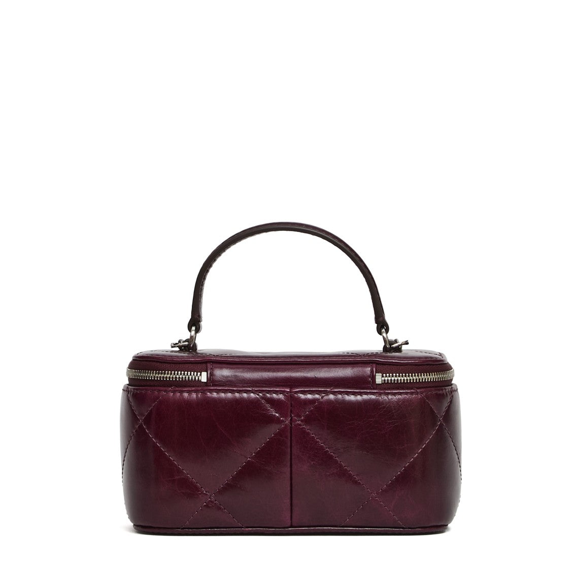 Tory Burch Borsa Vanity Case Kira Diamond Quilt Distressed