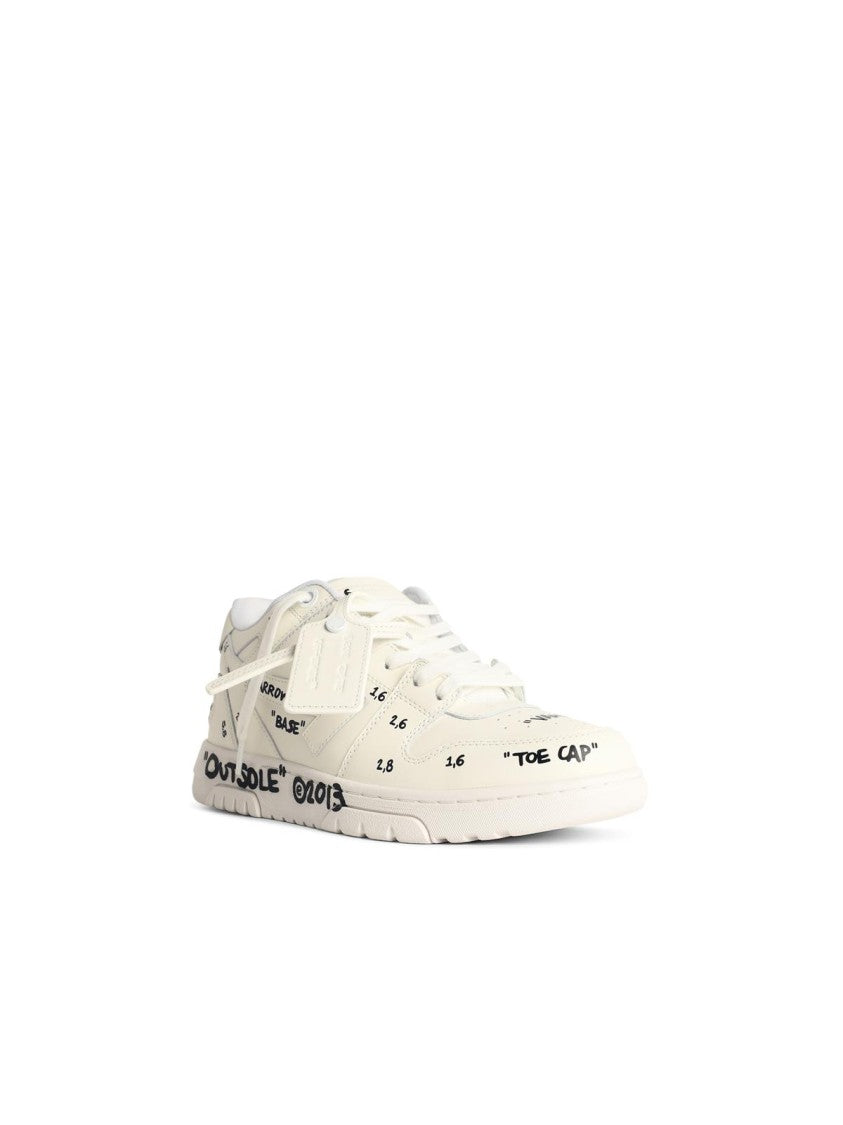 Off-White 'Out Of Office' White Leather Sneakers