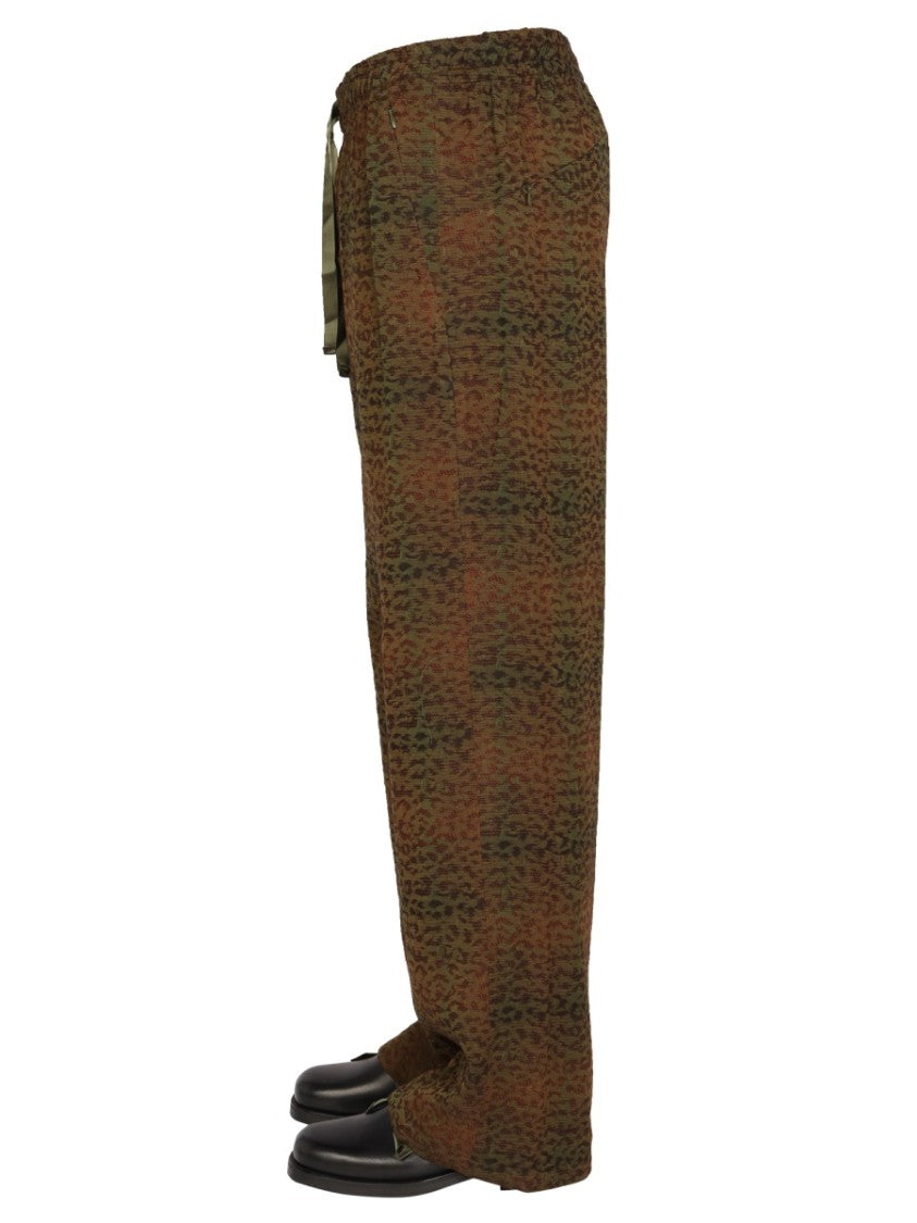 Needles Animal Print Relaxed Fit Pants