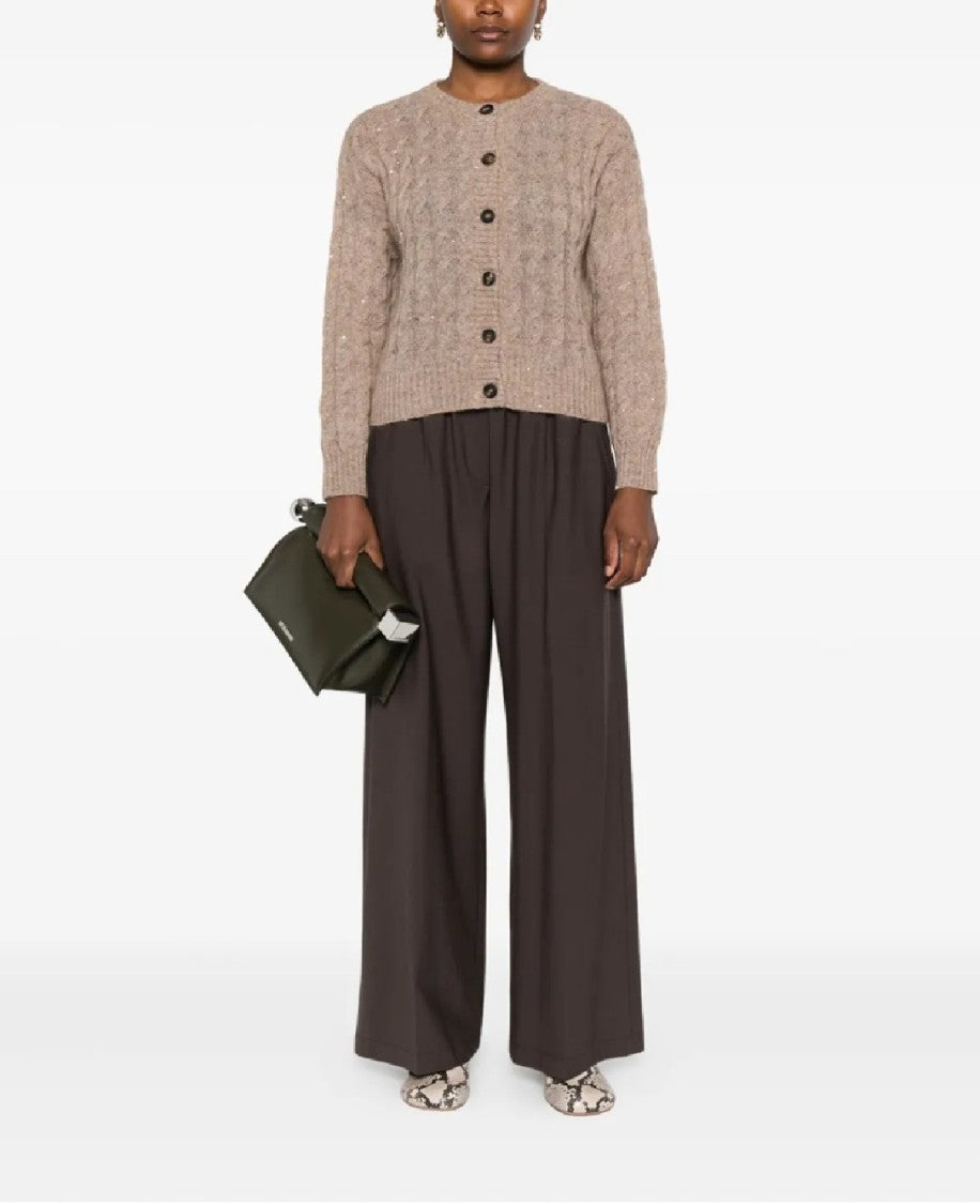 Brunello Cucinelli Wide-Leg Trousers With Relaxed Fit