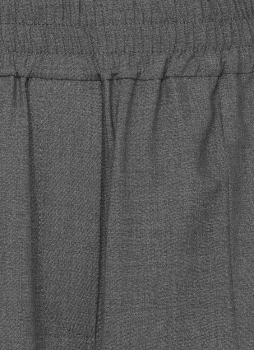 Brunello Cucinelli Grey Virgin Wool Pants