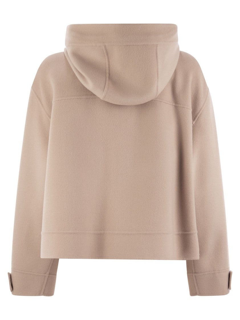Max Mara Gary - Hooded Jacket In Wool