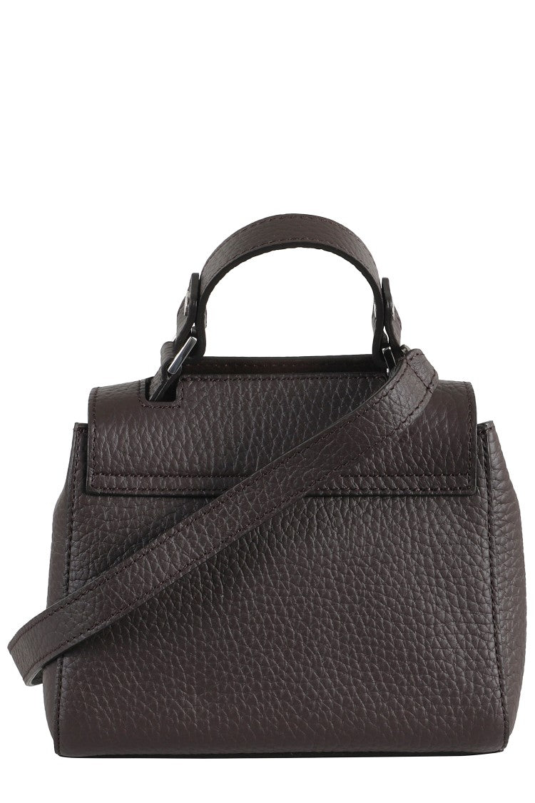 Orciani Soft Pebbled Leather Mini Bag