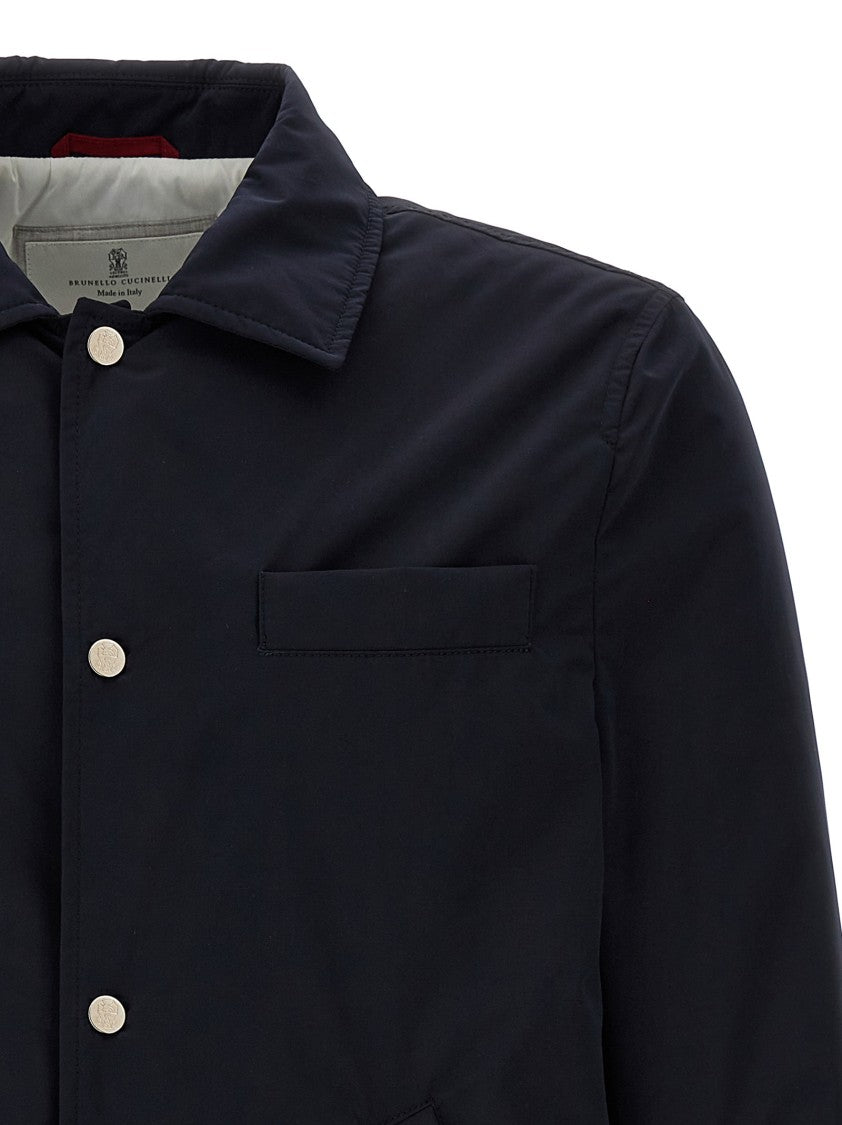 Brunello Cucinelli Padded Black Water-Repellent Jacket