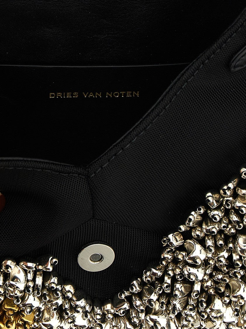 Dries Van Noten Embellished Envelope' Clutch
