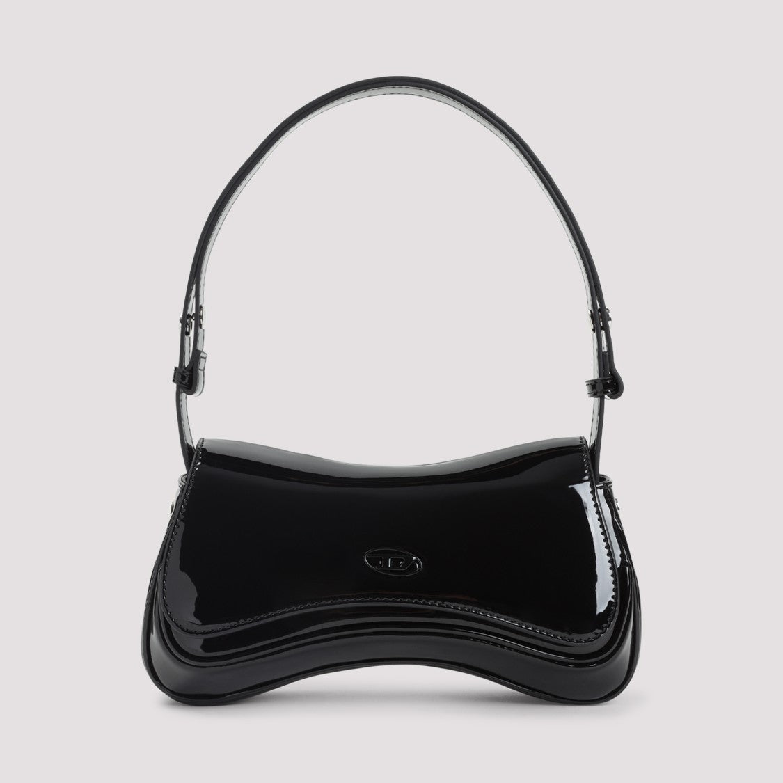 Diesel Black Play Clutch Bag