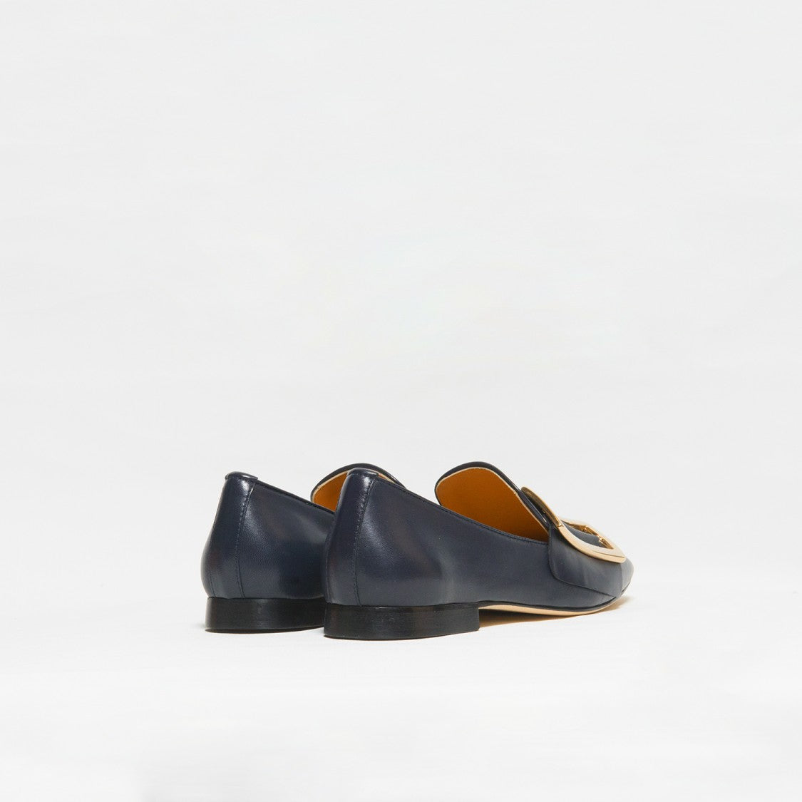 Viola Ricci Blue Nappa Leather Moccasin