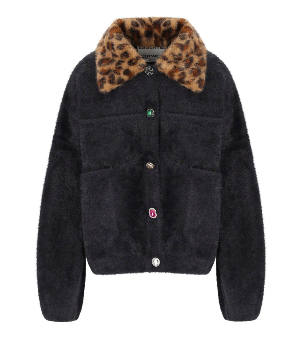Essentiel Antwerp Intention Black Cardigan