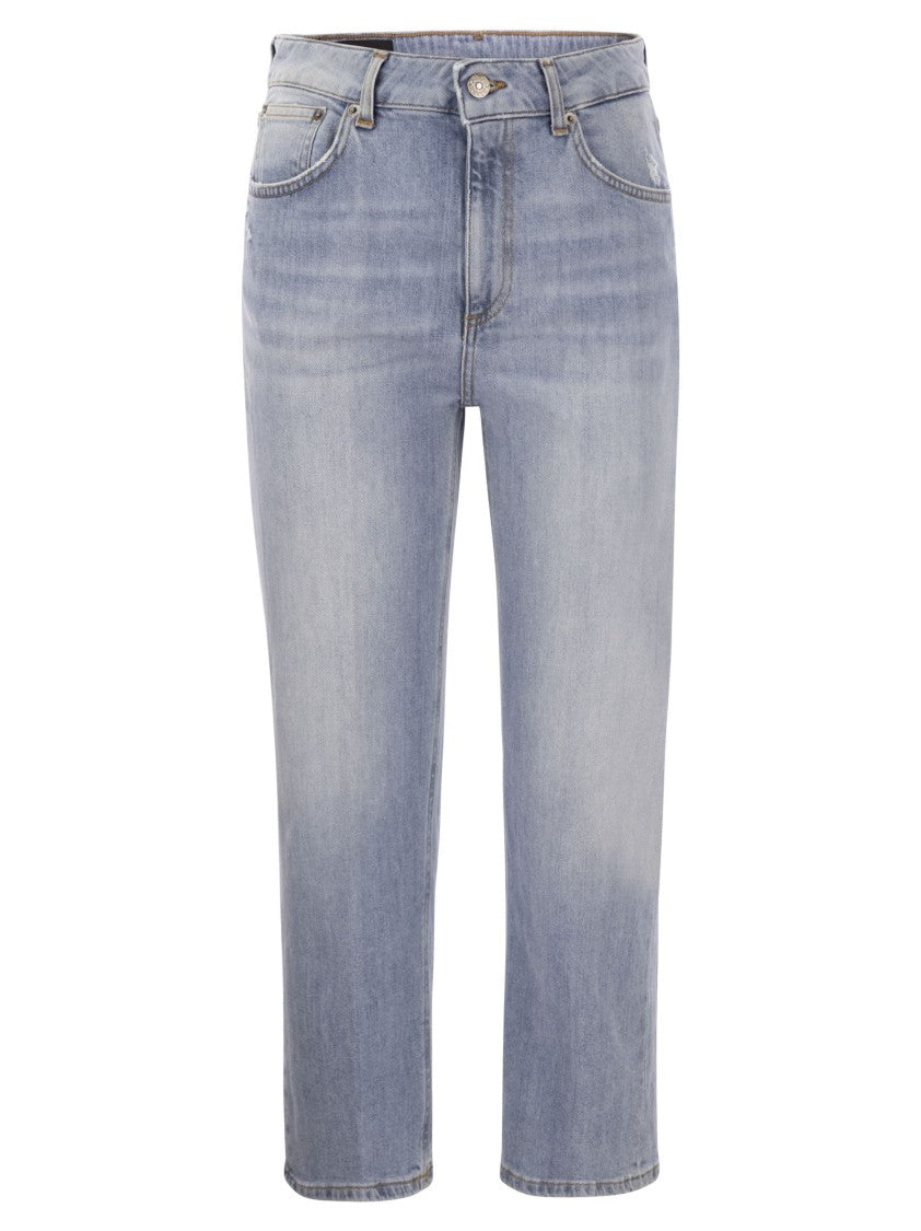 Dondup Tami - Wide Leg Five-Pocket Jeans
