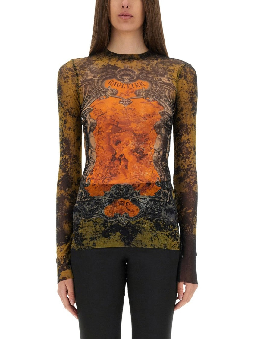 Jean Paul Gaultier "Médaillon" Top