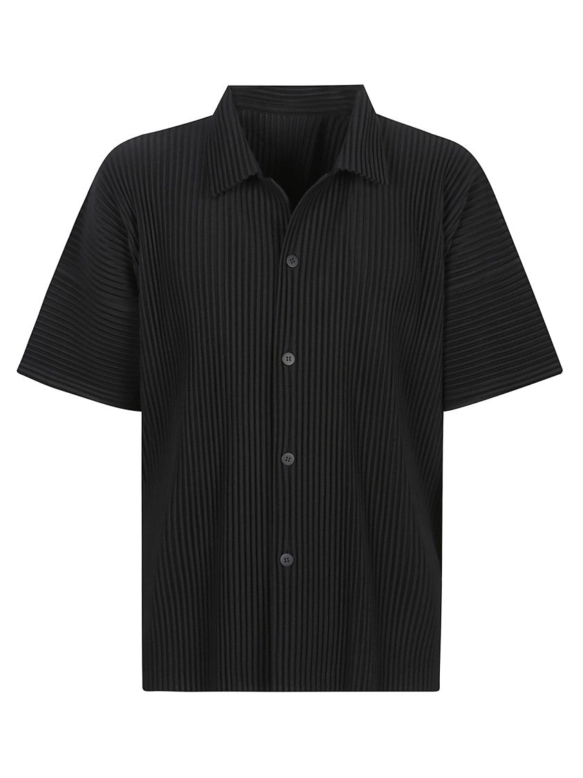 Homme Plissé Issey Miyake Bottoned Short Sleeves Shirt
