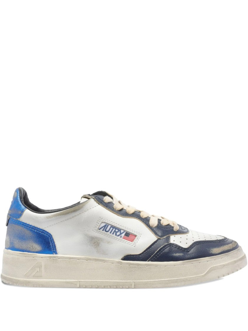Autry Retro-Inspired Sneakers With Textured Accents