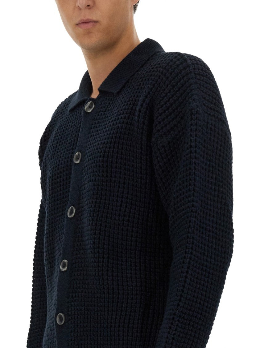 Family First Textured Knit Cardigan