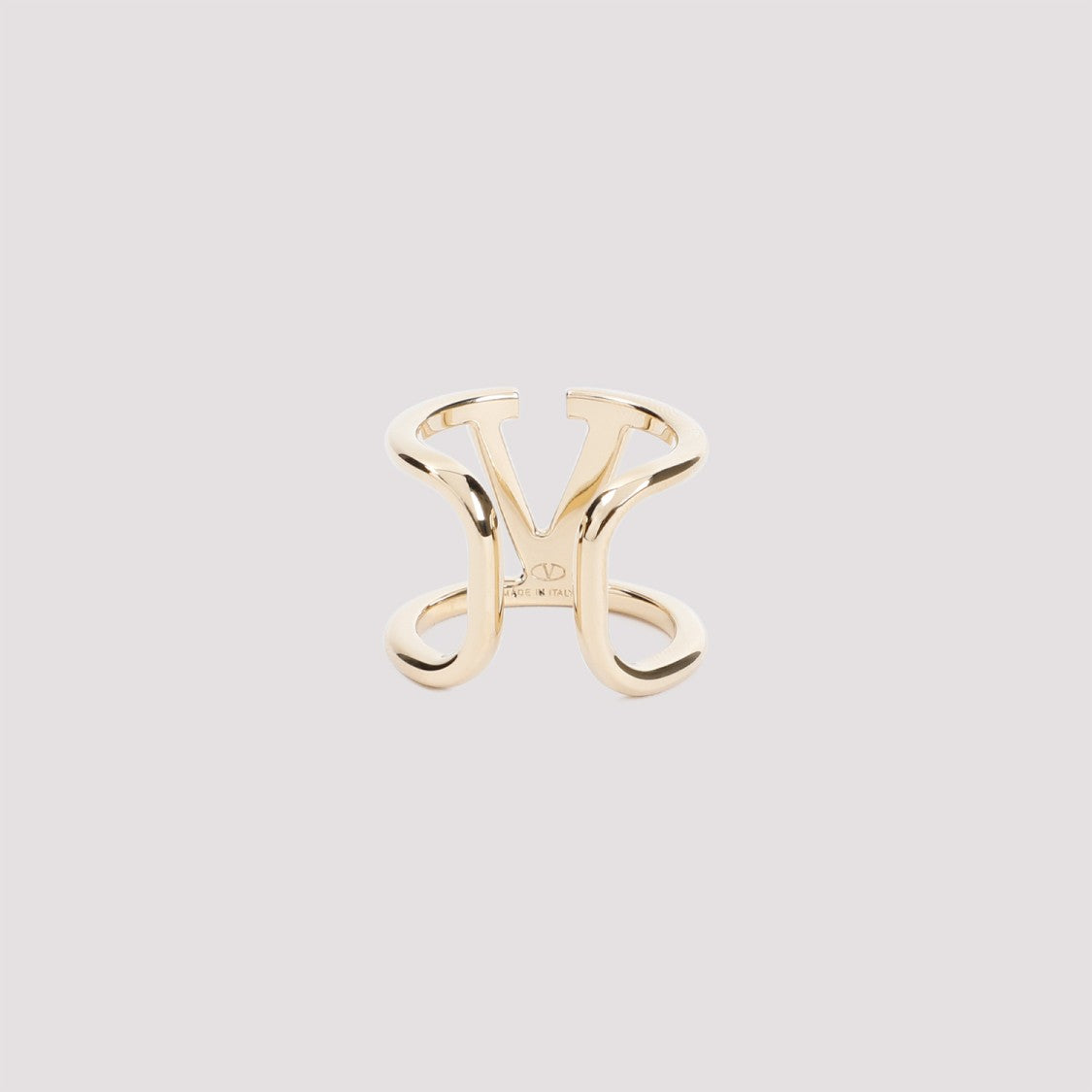 Valentino Garavani Gold Brass Ring