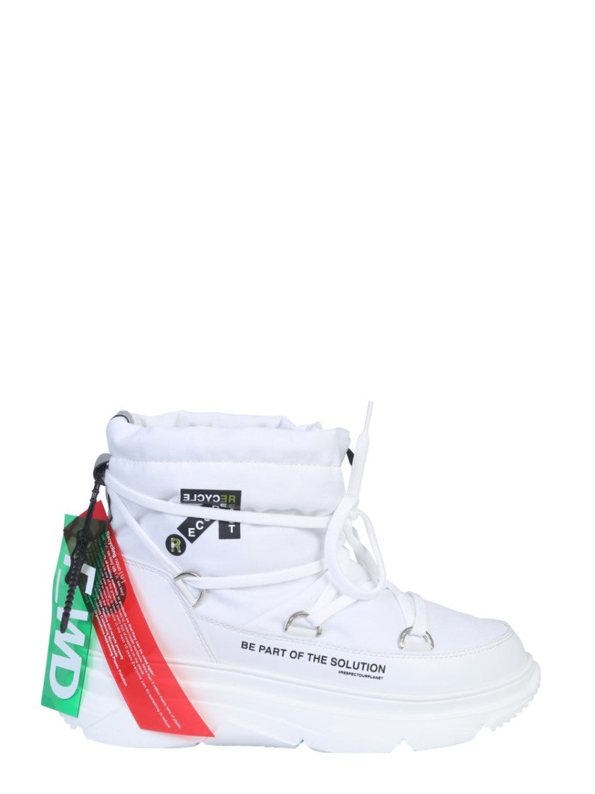 Forward High-Top Nylon Boots With Padded Upper