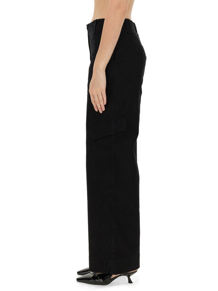 Ganni Herringbone Pants