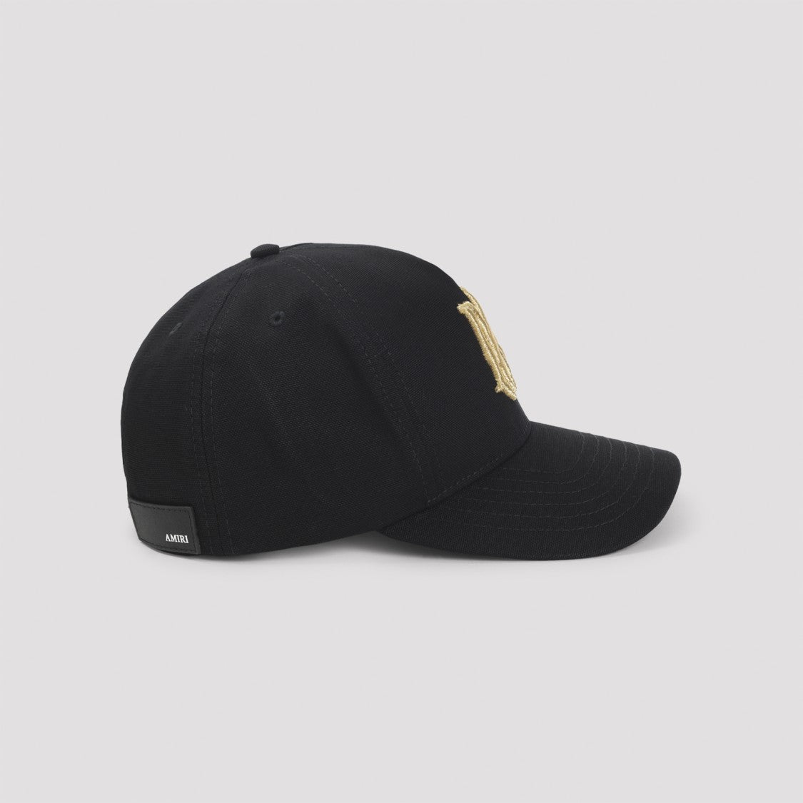Amiri Trucker Black Canvas Hat