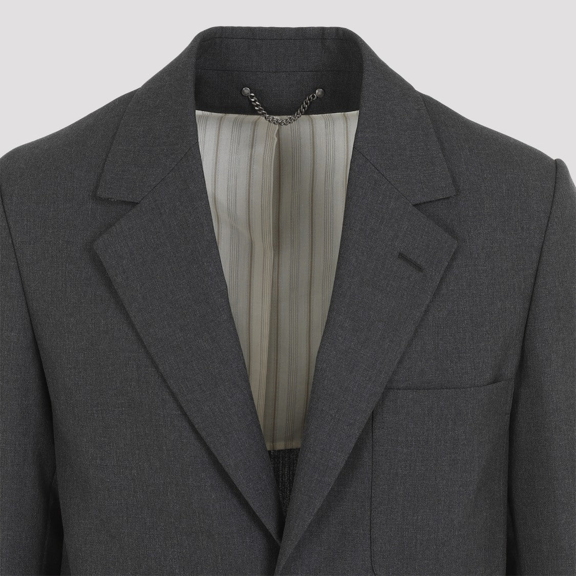 Golden Goose Men's Virgin Wool Jacket With Tailored Fit