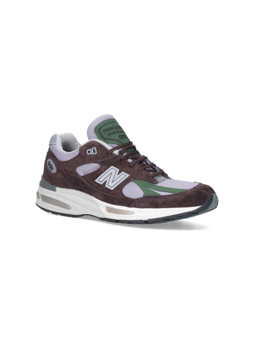 New Balance "Made In Uk U991v2" Sneakers – Brown