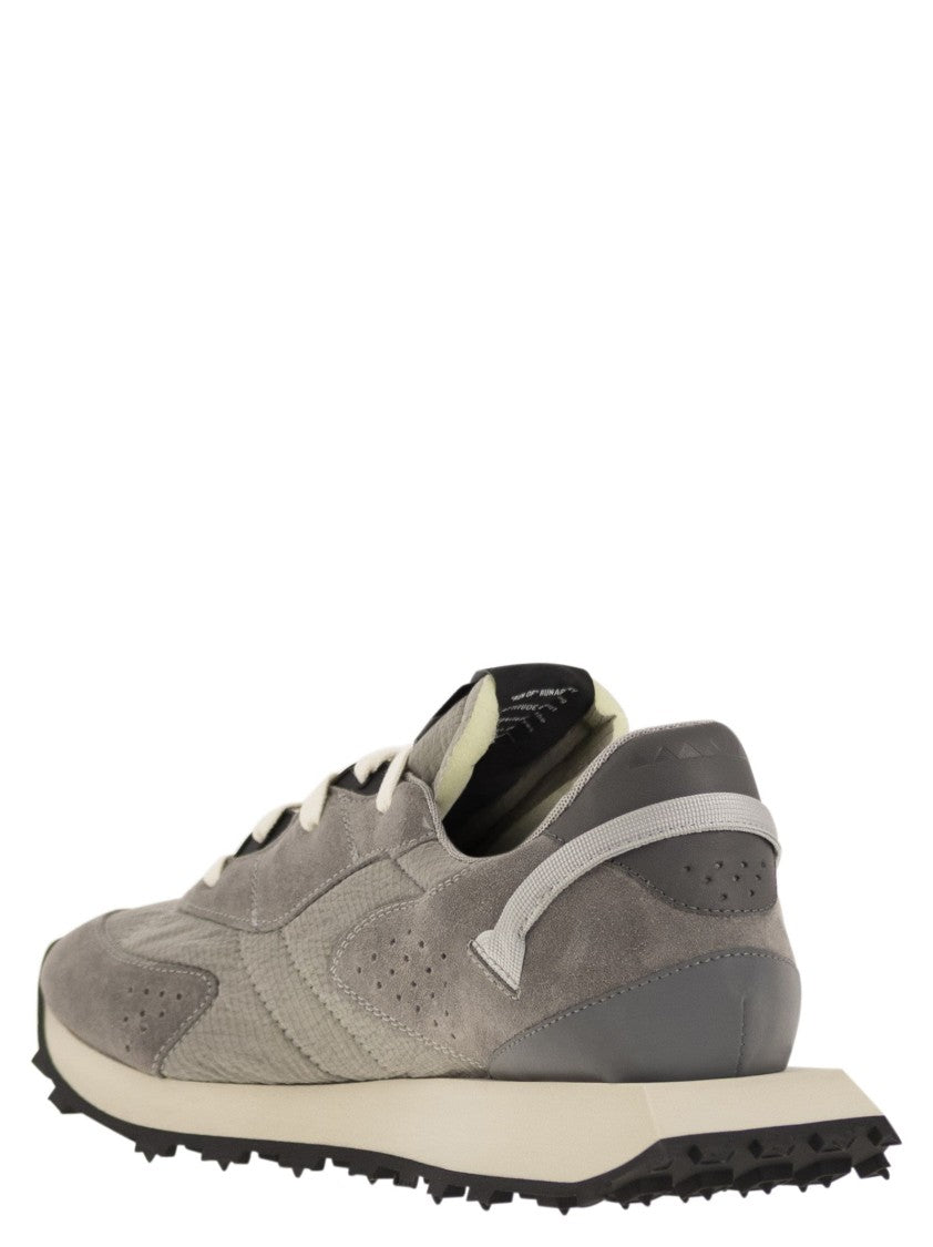 Run Of Oxygen M - Sneakers Suede, Canvas And Leather