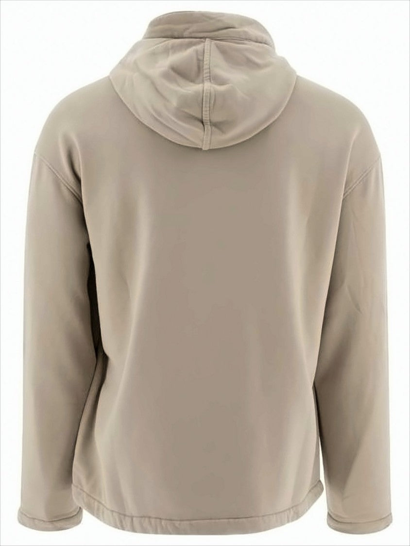 C.P. Company Casual Zip-Up Jacket With Adjustable Hood And Flap Pockets