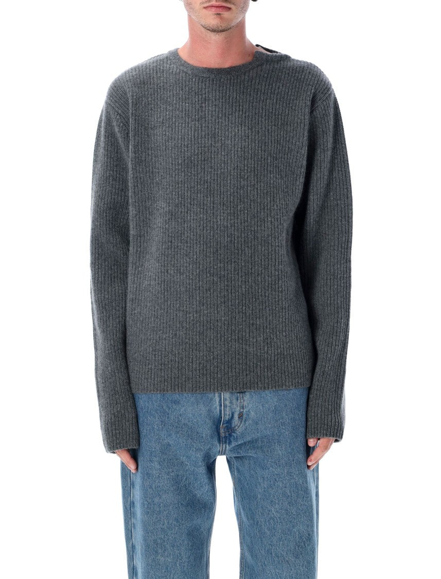 Extreme Cashmere You Ribbed Knit Sweater