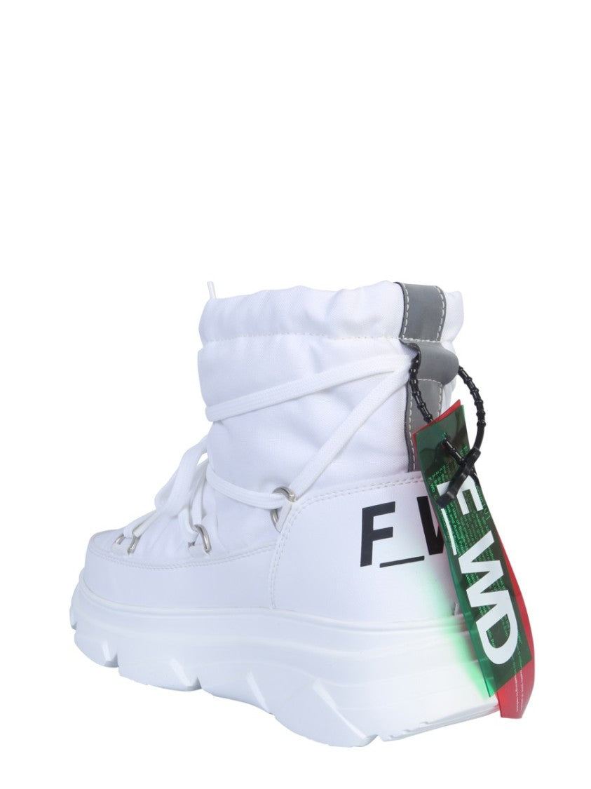 Forward High-Top Nylon Boots With Padded Upper