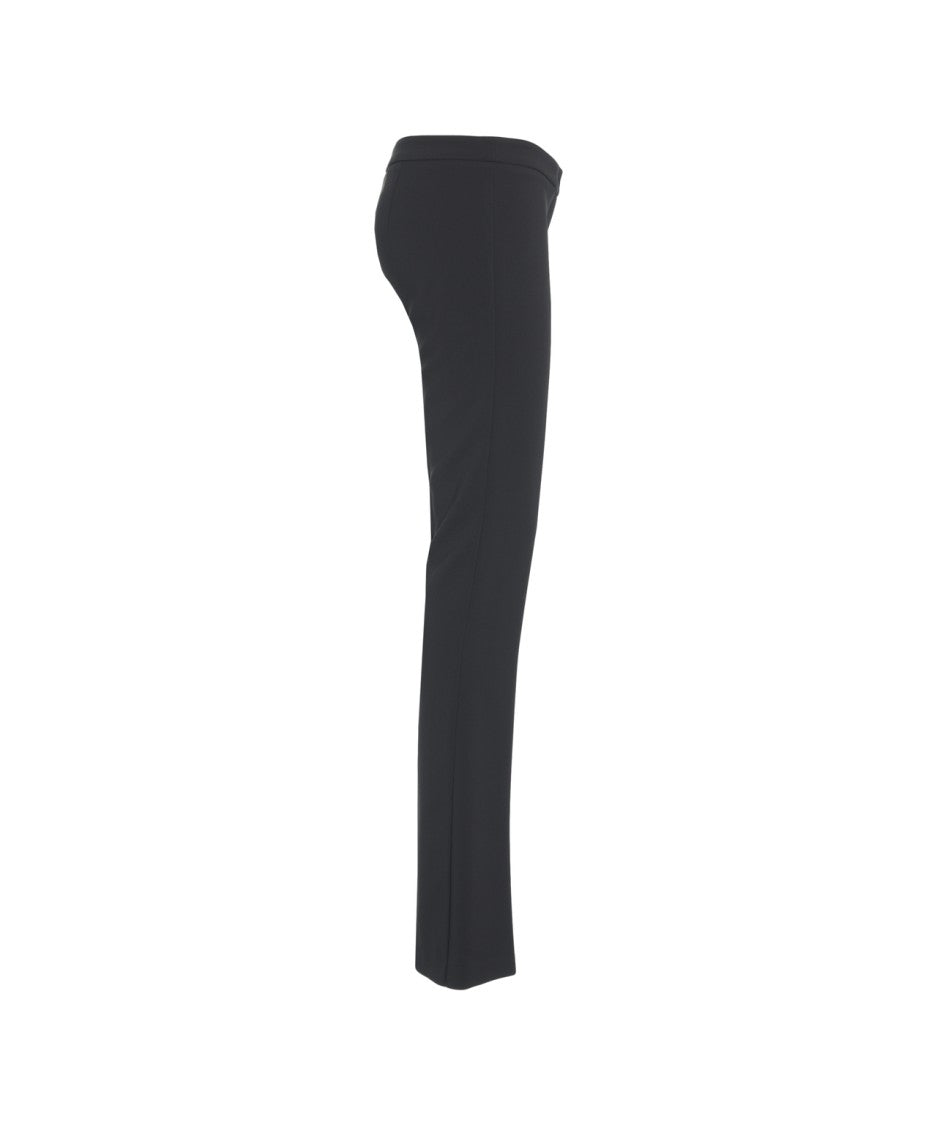 Elisabetta Franchi Flared Wide-Leg Trousers With Streamlined Design