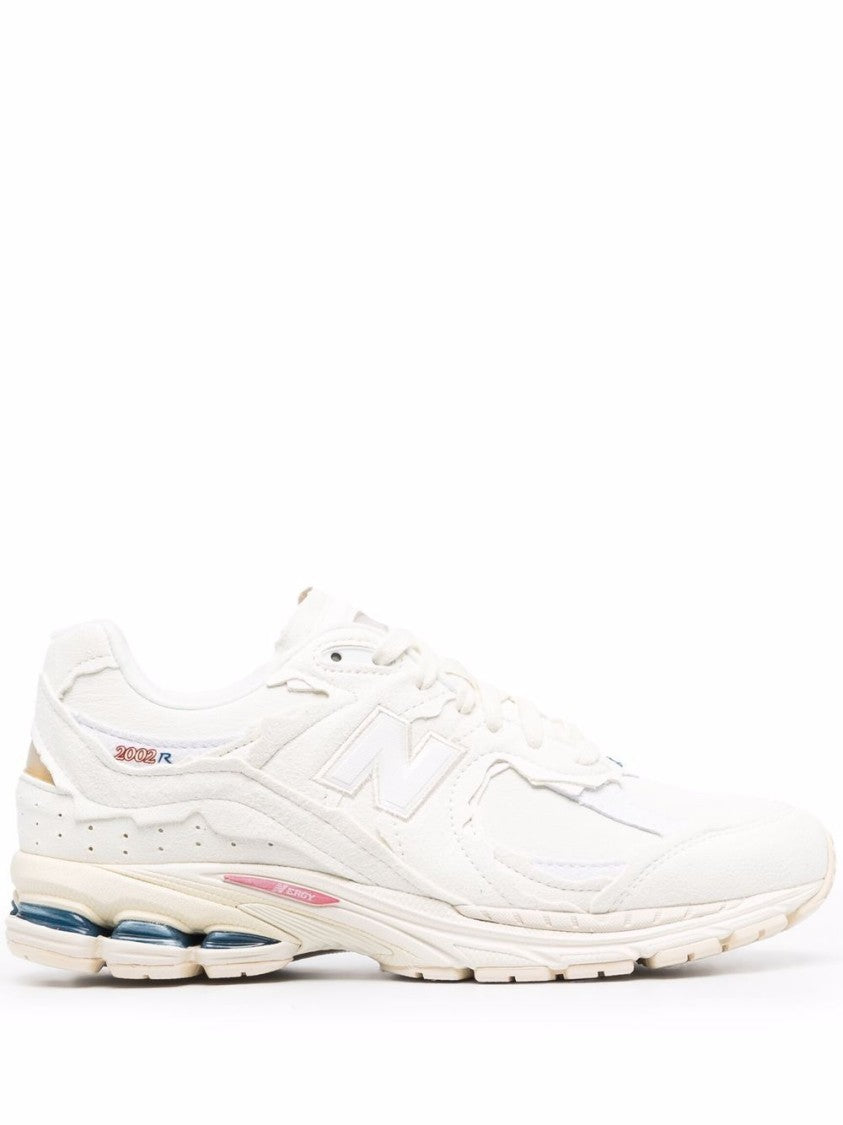 New Balance White Sneakers With Logo Patch