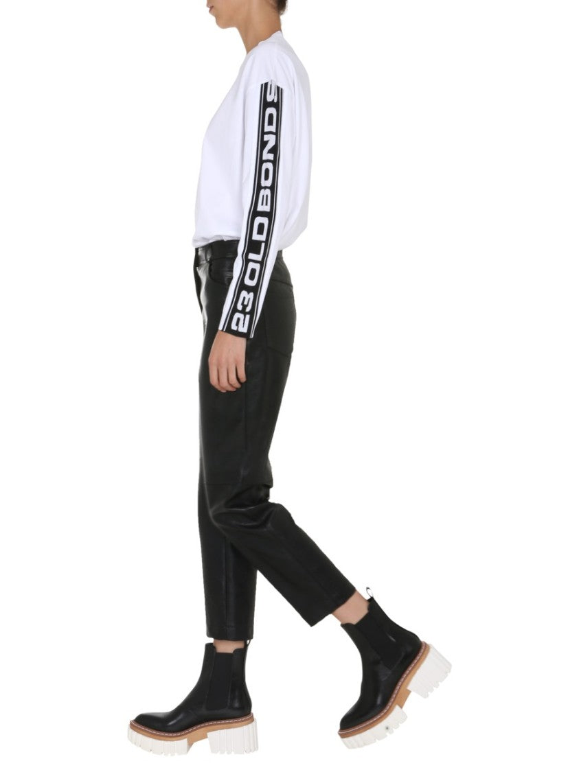 Stella Mccartney Long-Sleeve Round Neck T-Shirt
