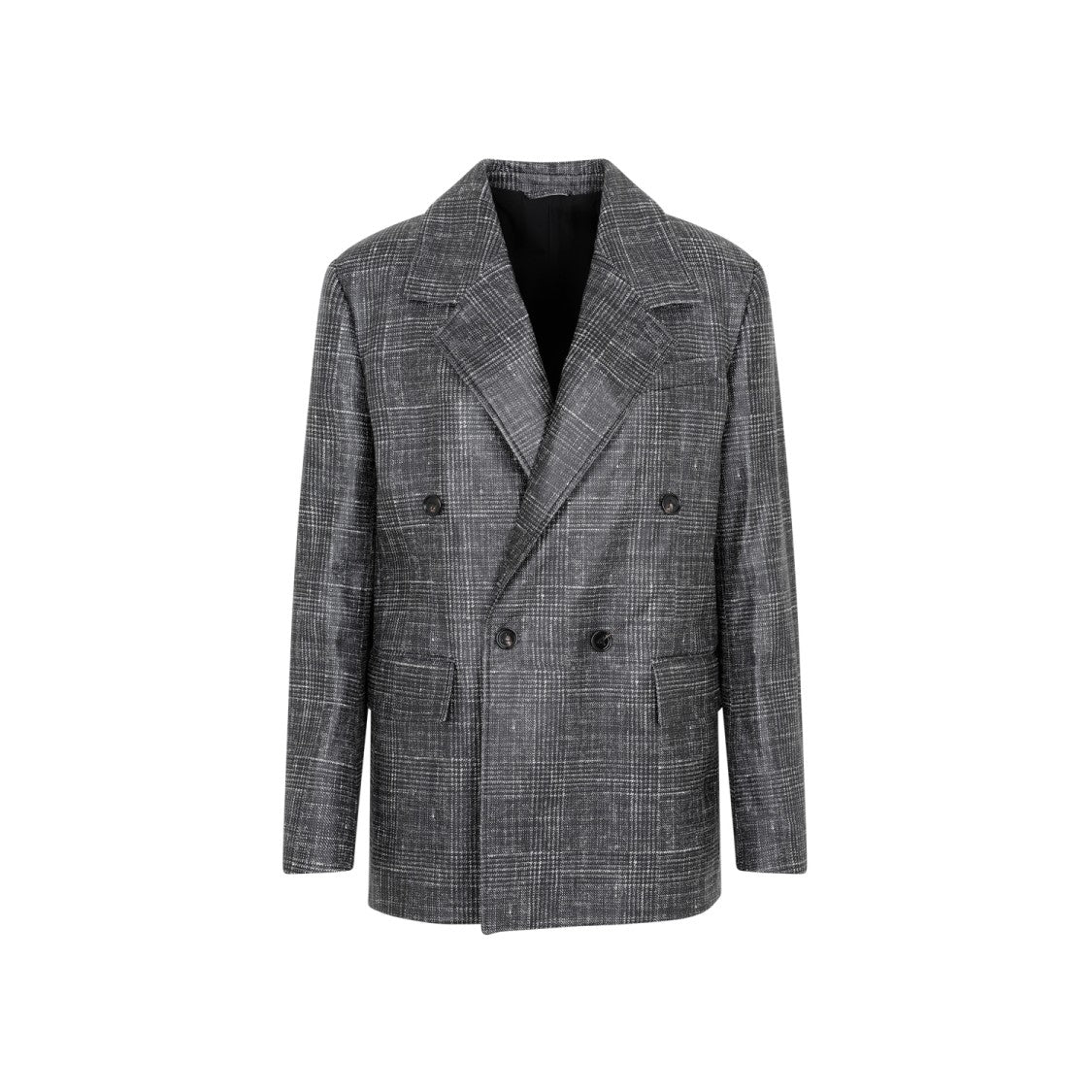Bottega Veneta Black Printed Leather Jacket