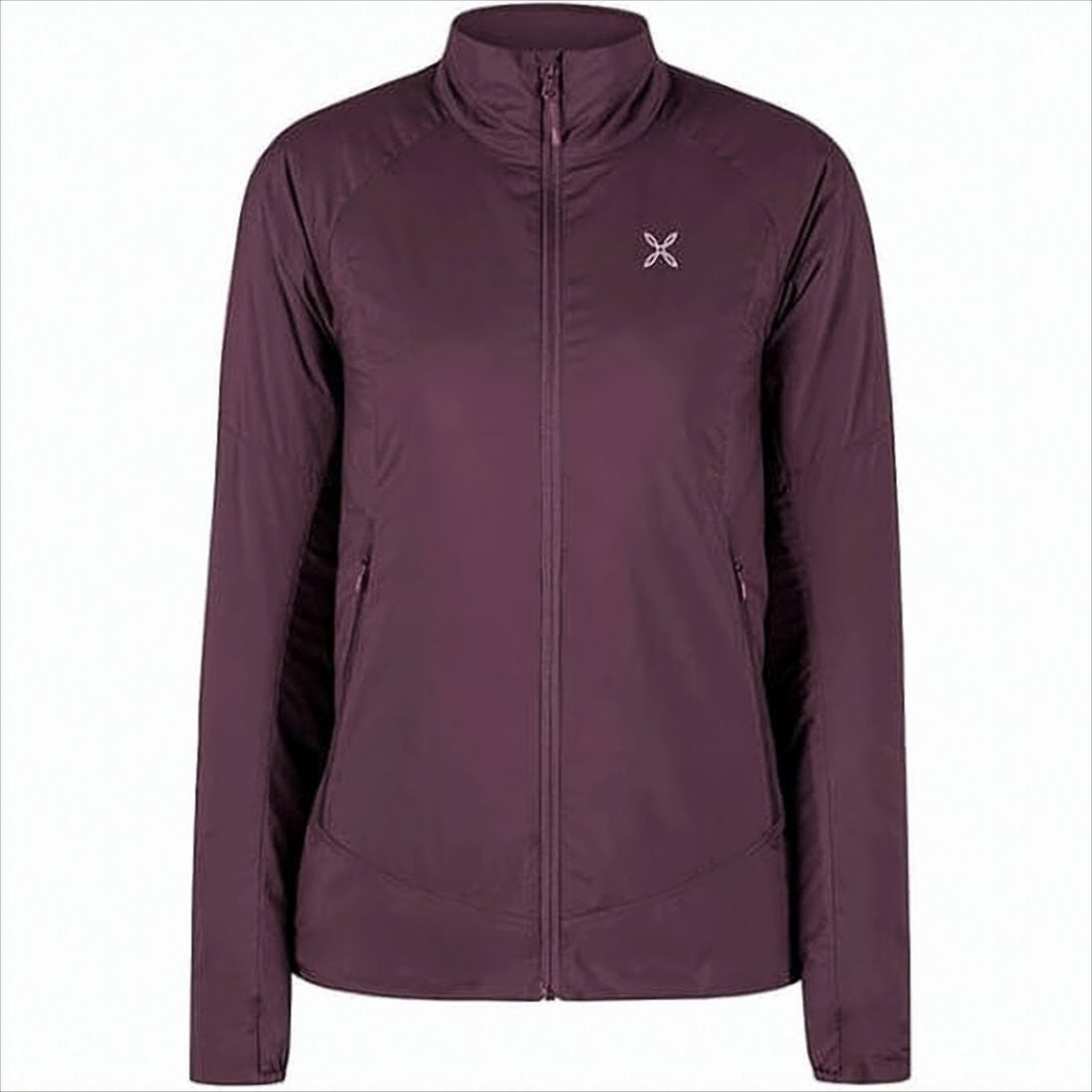 Montura Burgundy Fitted Montura Jacket With Quilted Interior