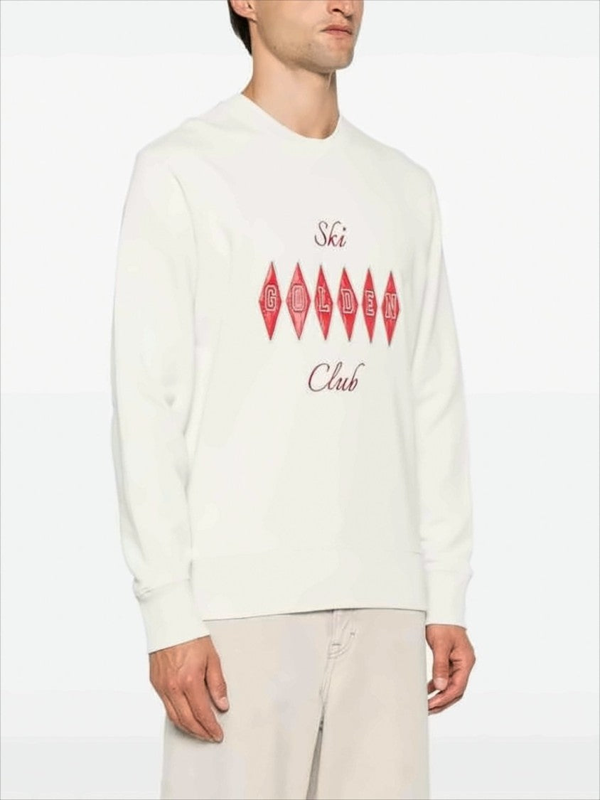 Golden Goose Long-Sleeve Sweatshirt With Bold Graphic Design