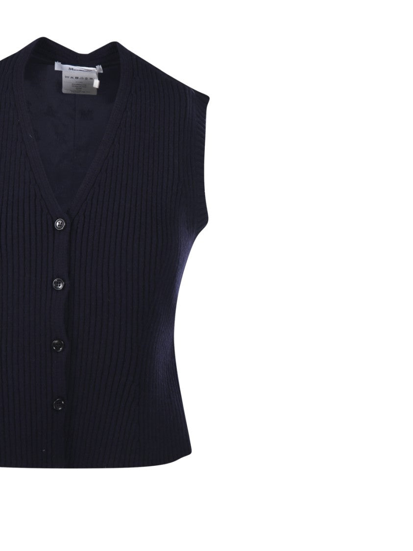 Max Mara Madre Knitted Waist Coat