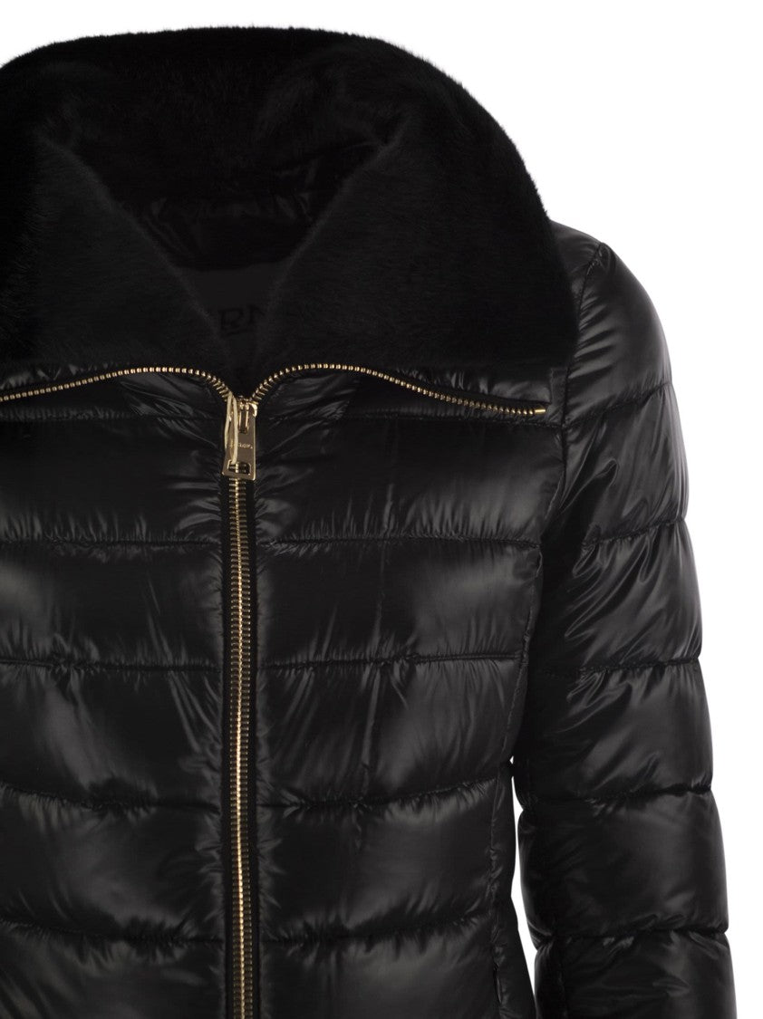 Herno Elisa - Long Down Jacket In Ultralight Nylon