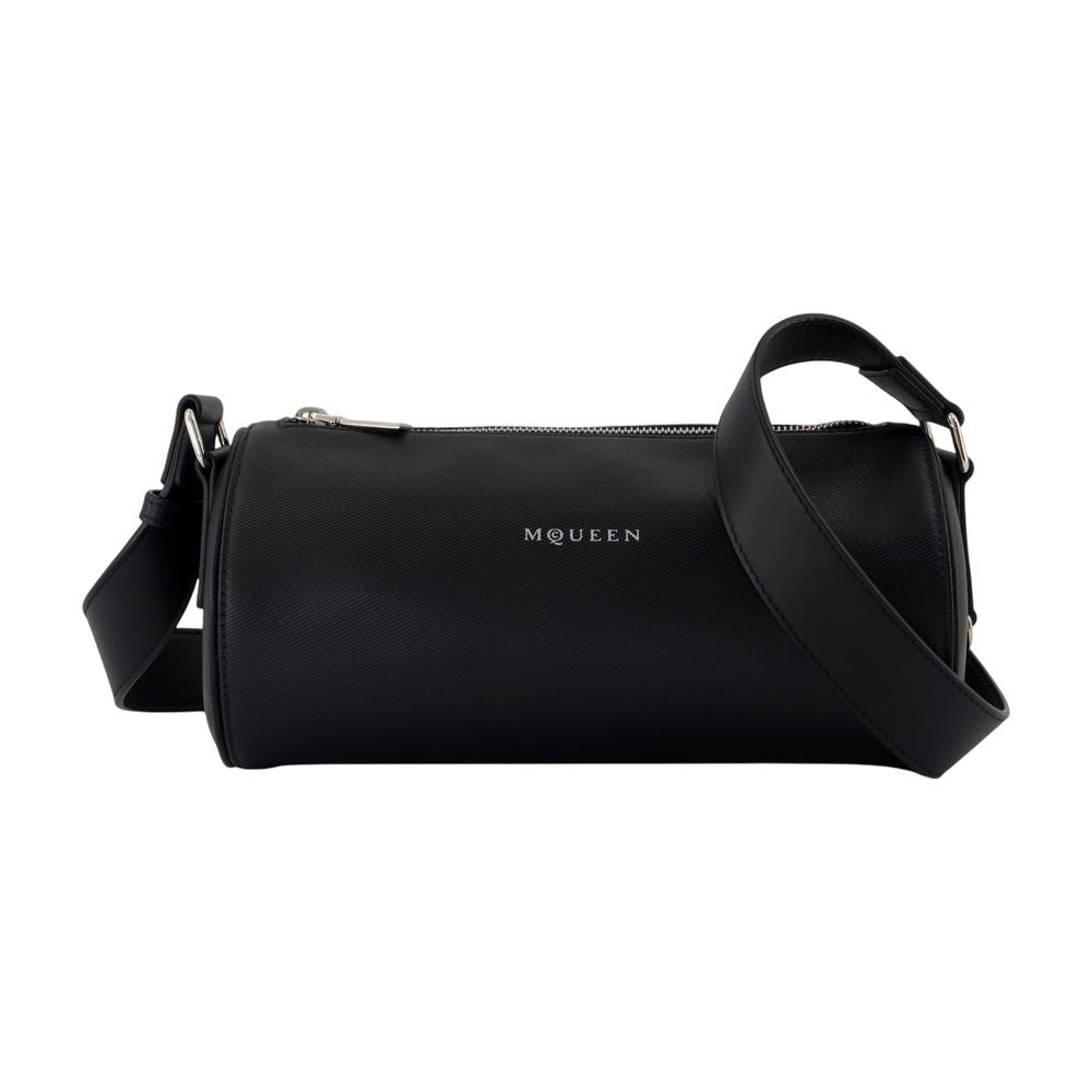 Alexander Mcqueen Mcqueen Roller Small Crossbody - Canvas - Black