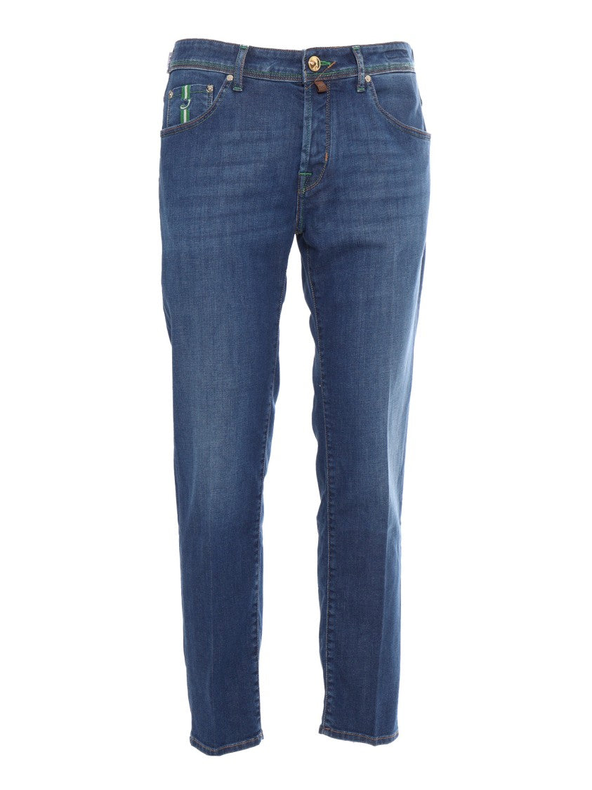 Jacob Cohen Pant5 Pkt Slim Cropped/Carrot Scott
