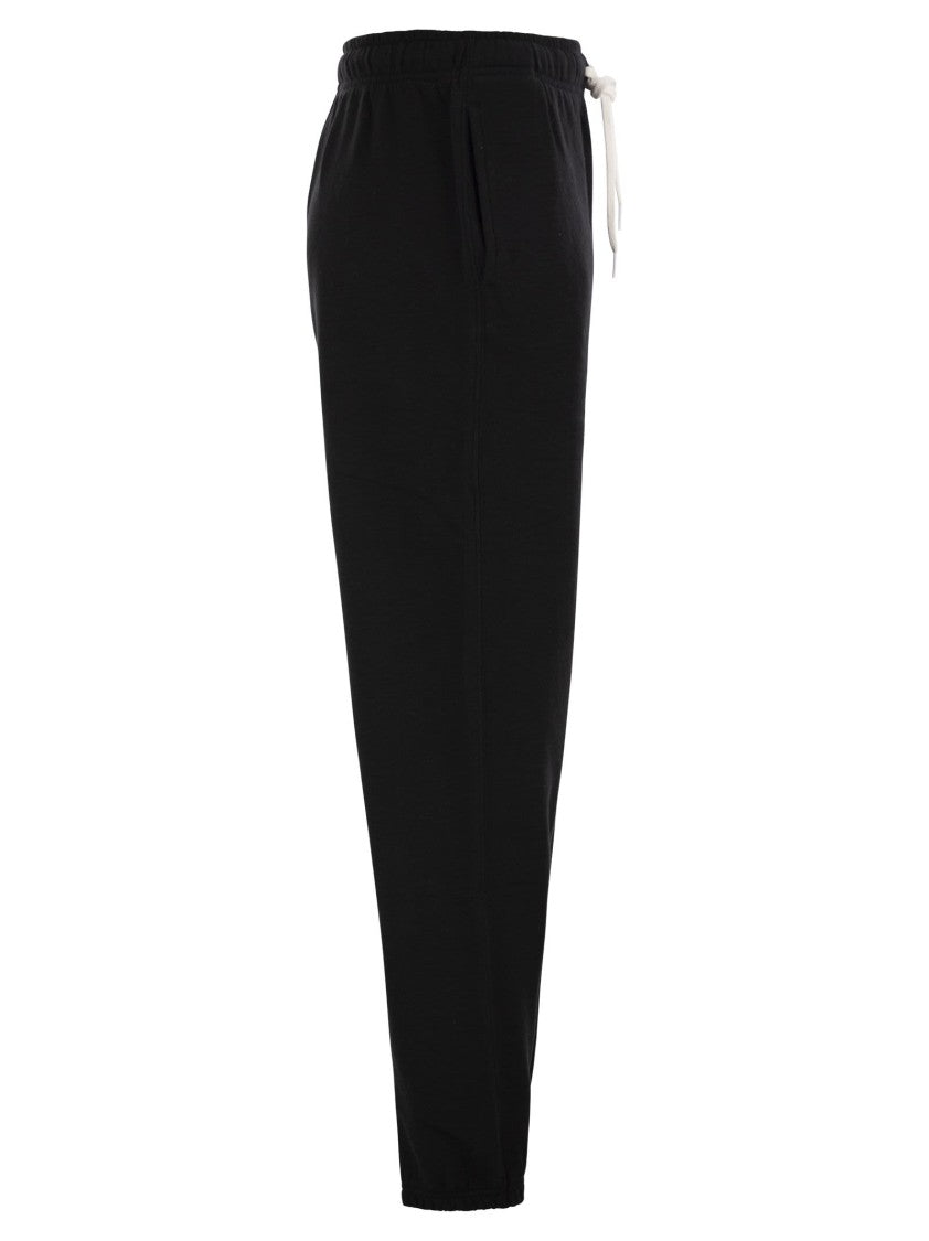 Polo Ralph Lauren High-Waist Tapered Sports Trousers With Embroidered Pony