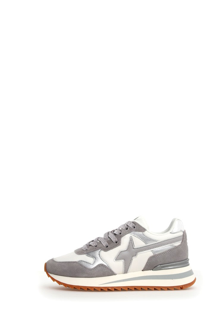 W6yz Animal Print Sneakers With Unique Raised Sole