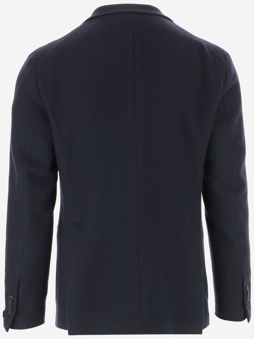 Tagliatore Wool Blend Single-Breasted Jacket