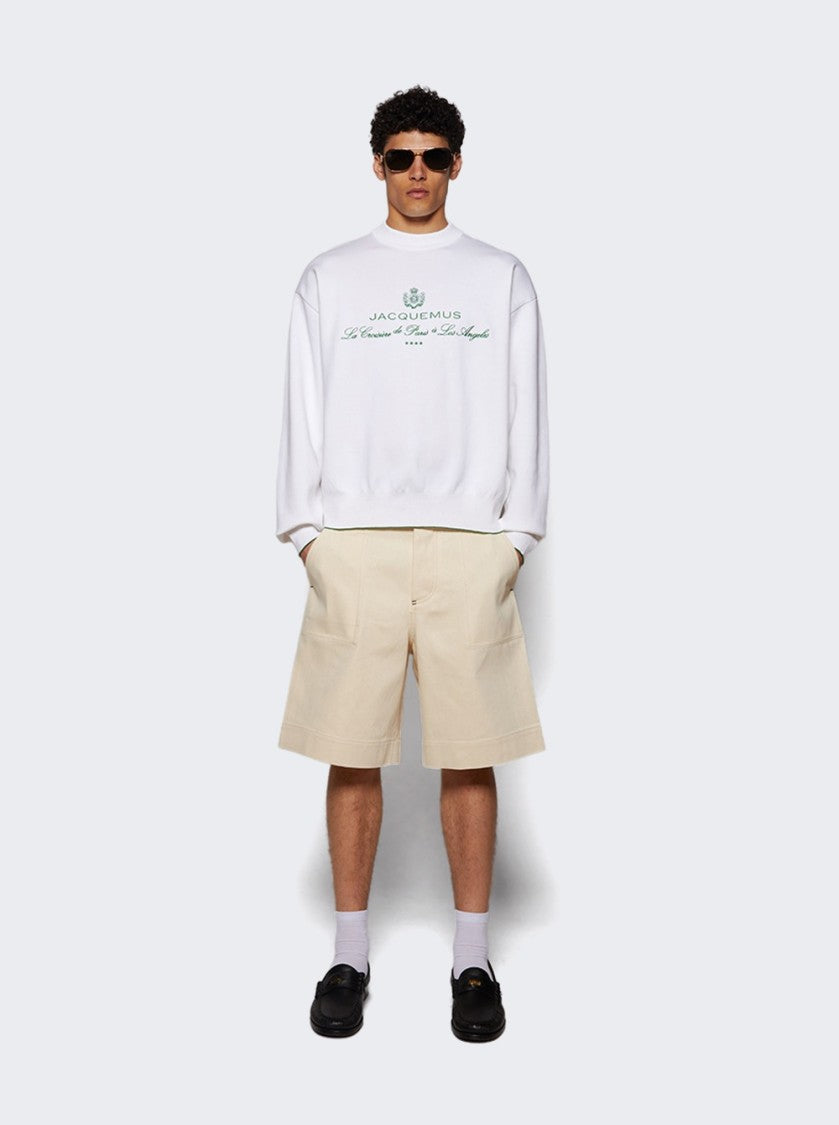 Jacquemus Le Short De-Nîmes Off White