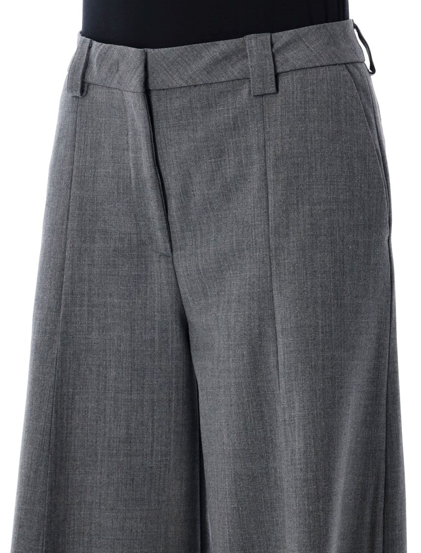 The Latest C-Alma Tailored High-Waist Wide-Leg Trousers