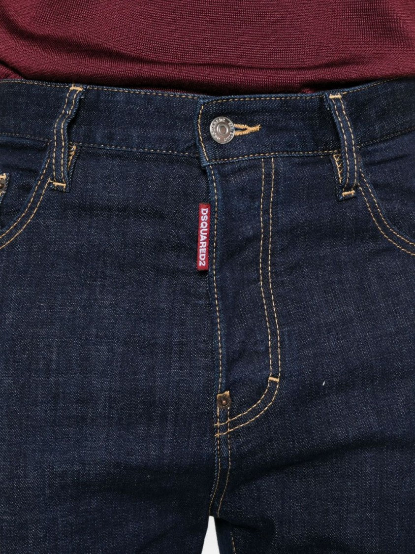 Dsquared2 Tailored Indigo Denim Jeans